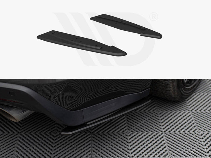 Maxton Design - Street Pro Rear Side Splitters Ford Mustang GT Mk6