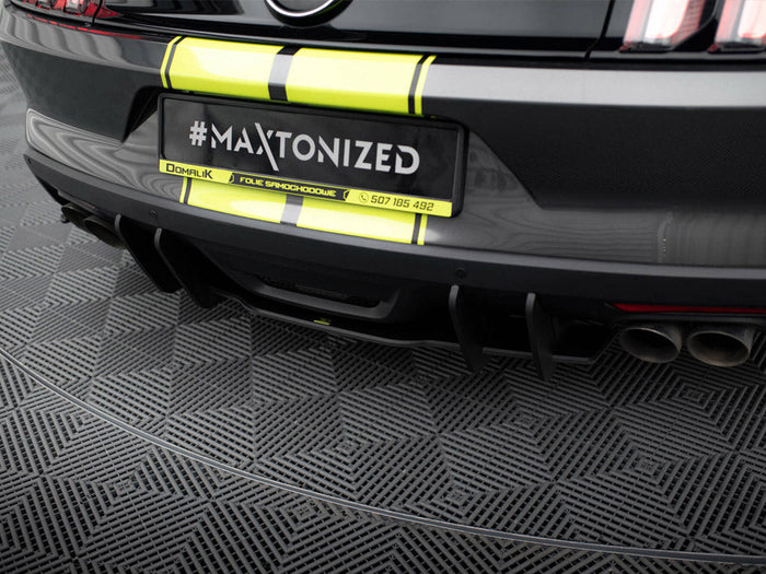 Maxton Design - Street PRO Rear Diffuser Ford Mustang GT Mk6 Roush Performance