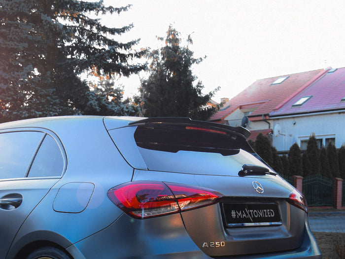 Spoiler CAP Mercedes-Benz A AMG-Line Hatchback W177 - Maxton Design