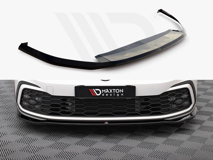 Volkswagen Golf GTI / GTE / R-Line Mk8 Front Splitter V.7 - Maxton Design