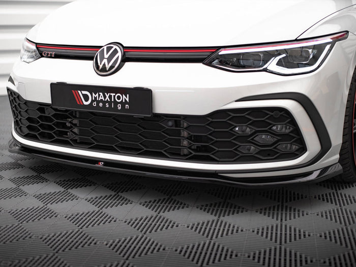 Volkswagen Golf GTI / GTE / R-Line Mk8 Front Splitter V.7 - Maxton Design
