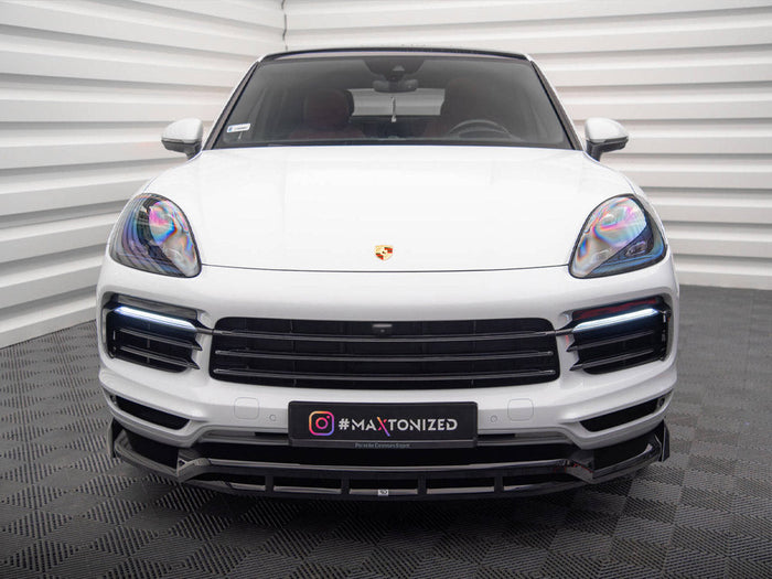 Maxton Design - Front Splitter Porsche Cayenne Coupe / SUV Mk3