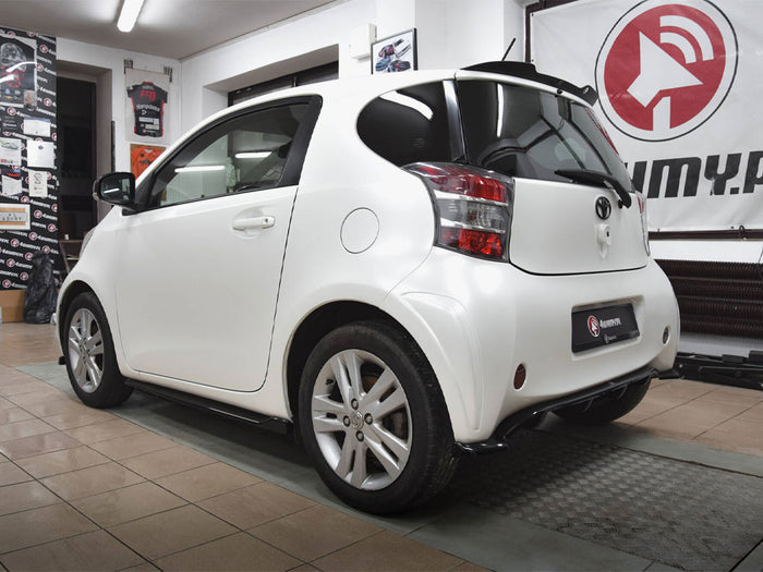 Toyota IQ Central Rear Splitter (Vertical Bars) - Maxton Design