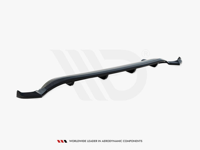 Toyota IQ Central Rear Splitter (Vertical Bars) - Maxton Design