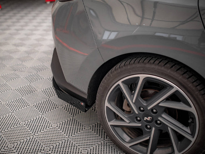 Maxton Design - Street PRO Rear Diffuser + Flaps Hyundai I30 Fastback N-Line Mk3 Facelift