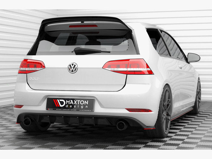 Volkswagen Golf GTI Mk7 Facelift Rear Side Splitters V.2 - Maxton Design