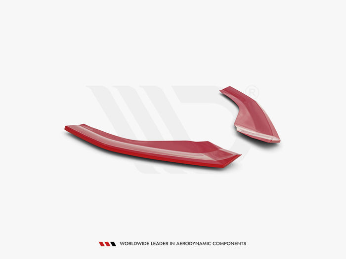 Volkswagen Golf GTI Mk7 Facelift Front Side Splitters - Maxton Design