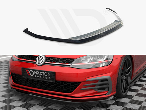 Volkswagen Golf GTI Mk7 Facelift Front Splitter V.3 - Maxton Design