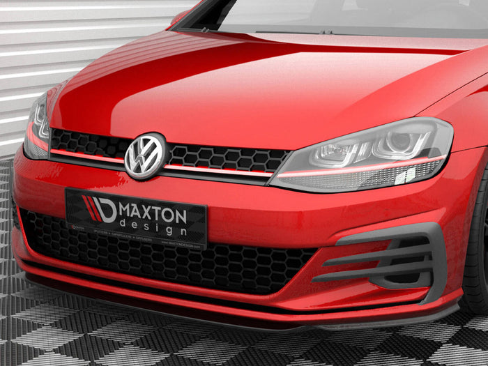 Volkswagen Golf GTI Mk7 Facelift Front Splitter V.5 - Maxton Design