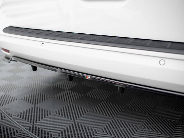 Volkswagen Caddy Maxi Mk5 Rear Splitter (Vertical Bars) - Maxton Design