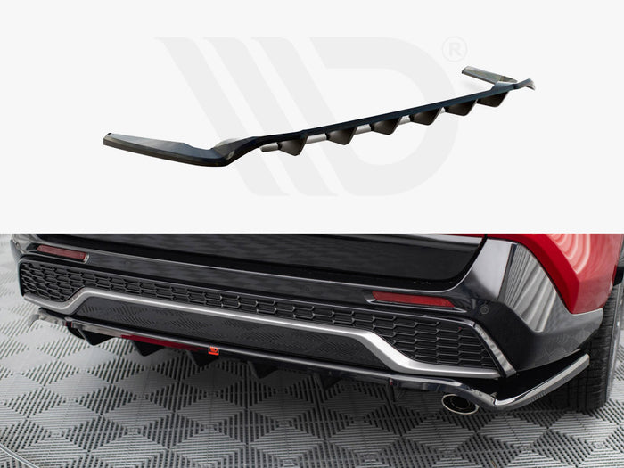 Toyota RAV4 GR Sport Mk5 Rear Splitter (Vertical Bars) - Maxton Design