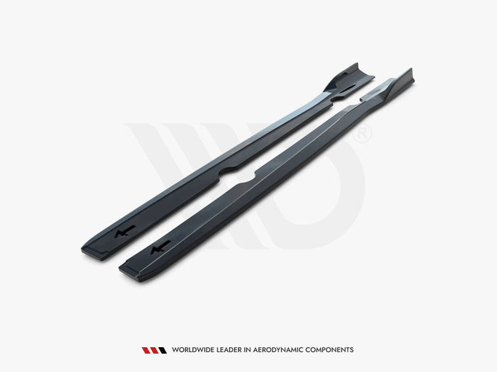 Maxton Design - Side Skirts Diffusers V.3 Ford Fiesta ST / ST-Line Mk7 / Mk7 FL