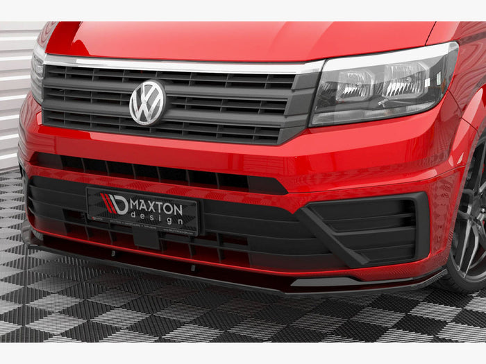 Volkswagen Crafter Mk2 Front Splitter V.1 - Maxton Design