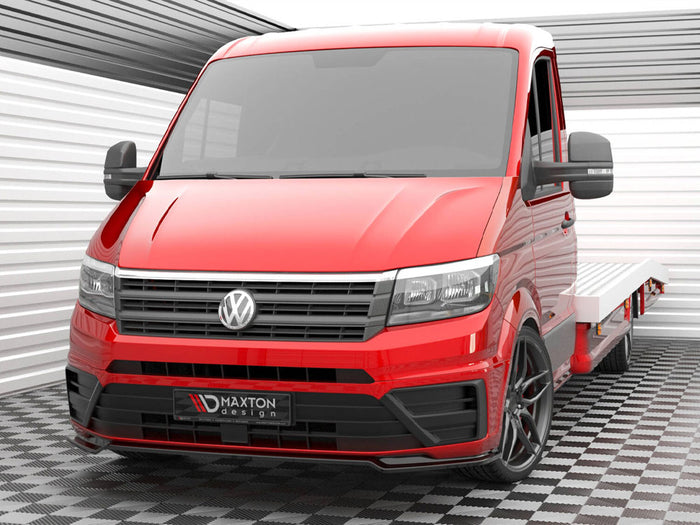 Volkswagen Crafter Mk2 Front Splitter V.2 - Maxton Design