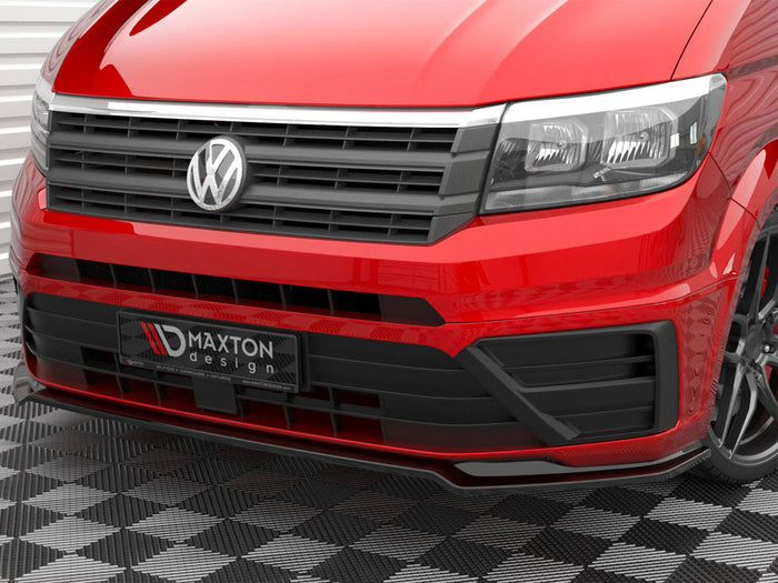 Volkswagen Crafter Mk2 Front Splitter V.2 - Maxton Design