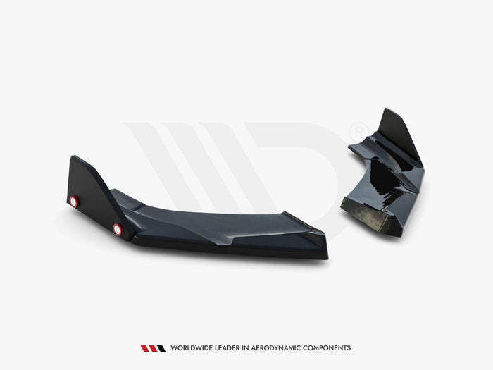 Hyundai I30 N Hatchback Mk3 Facelift Rear Side Splitters V.4 + Flaps - Maxton Design
