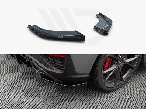 Hyundai I30 N Hatchback Mk3 Facelift Rear Side Splitters V.5 - Maxton Design