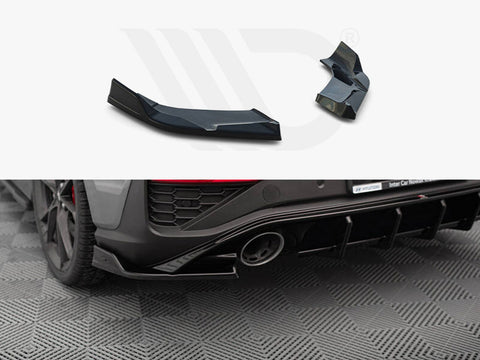 Hyundai I30 N Hatchback Mk3 Facelift Rear Side Splitters V.6 - Maxton Design