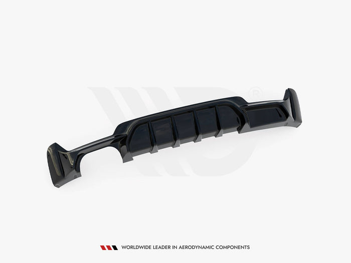 BMW 4 Coupe / Gran Coupe / Cabrio M-Pack F32 / F36 / F33 (Version with exhaust on one side) Rear Valance - Maxton Design