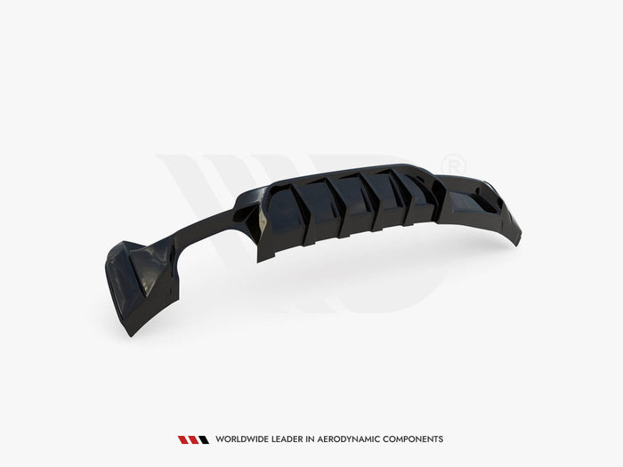 BMW 4 Coupe / Gran Coupe / Cabrio M-Pack F32 / F36 / F33 (Version with exhaust on one side) Rear Valance - Maxton Design