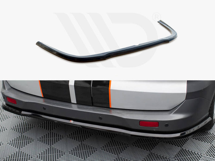 Ford Transit Courier Mk1 Central Rear Splitter - Maxton Design