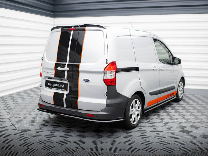 Ford Transit Courier Mk1 Central Rear Splitter - Maxton Design