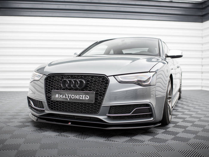 Maxton Design - FRONT SPLITTER V.1 AUDI S5 / A5 S-LINE 8T FACELIFT