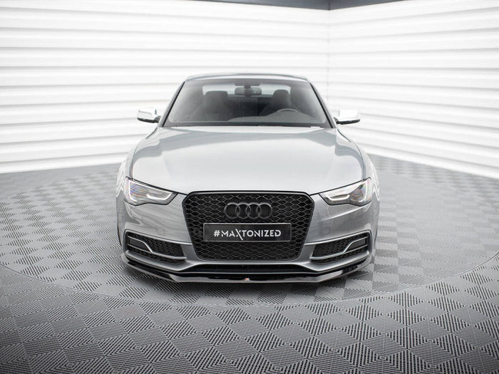 Maxton Design - FRONT SPLITTER V.1 AUDI S5 / A5 S-LINE 8T FACELIFT
