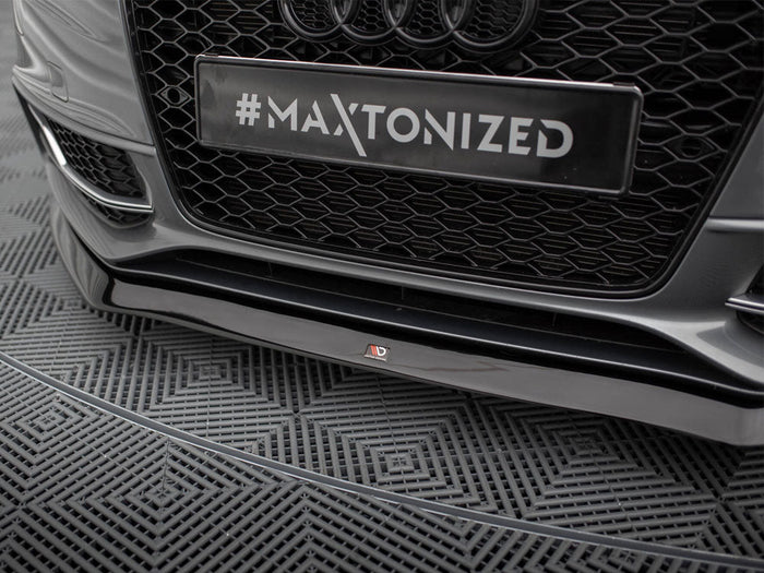 Maxton Design - FRONT SPLITTER V.1 AUDI S5 / A5 S-LINE 8T FACELIFT