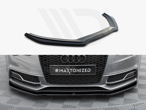 Maxton Design - FRONT SPLITTER V.2 AUDI S5 / A5 S-LINE 8T FACELIFT