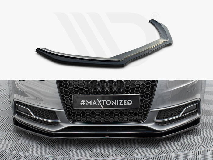 Maxton Design - FRONT SPLITTER V.2 AUDI S5 / A5 S-LINE 8T FACELIFT