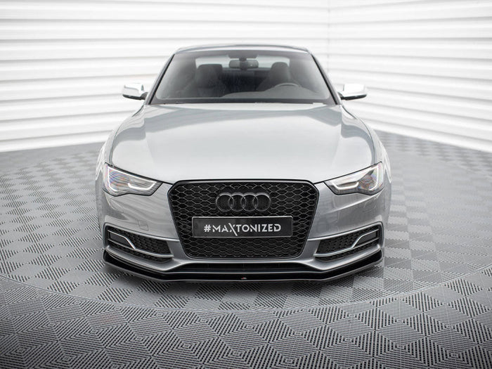 Maxton Design - FRONT SPLITTER V.2 AUDI S5 / A5 S-LINE 8T FACELIFT