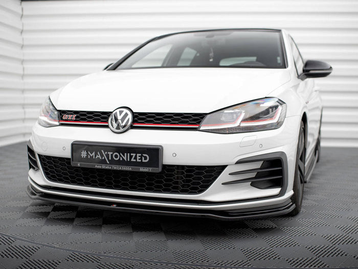 Maxton Design - Front Splitter V.2 Volkswagen Golf GTI / GTD Mk7 Facelift