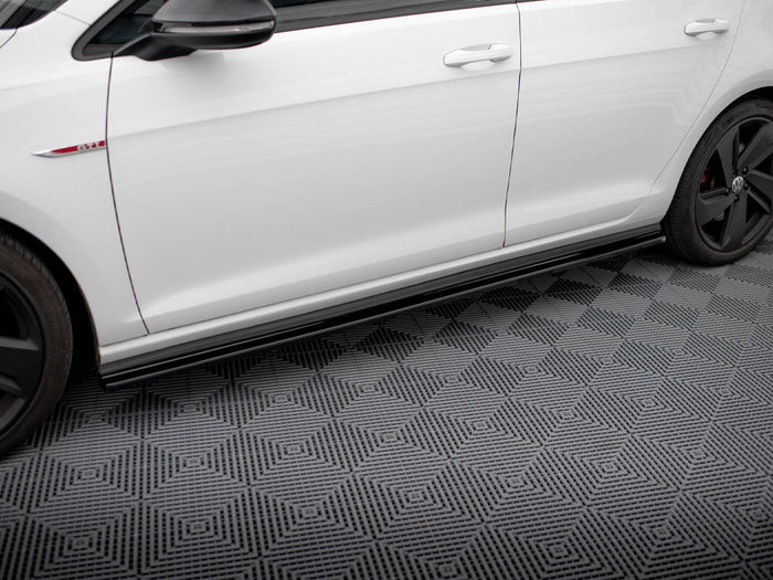 Maxton Design - Side Skirts Diffusers VW GOLF 7 Pre Facelift GTI (2013-2016)