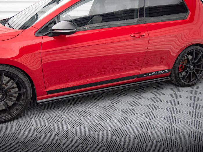 Maxton Design - Side Skirts Diffuser VW GOLF MK7 GTI Clubsport (2016-2017)