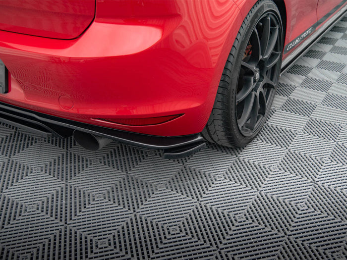 Maxton Design - Rear Side Splitters VW GOLF MK7 GTI Clubsport (2016-2017)