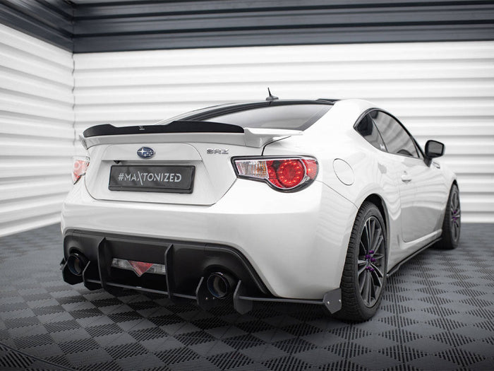 Maxton Design - Street PRO Rear Side Splitters Subaru BRZ Mk1 / Mk1 Facelift