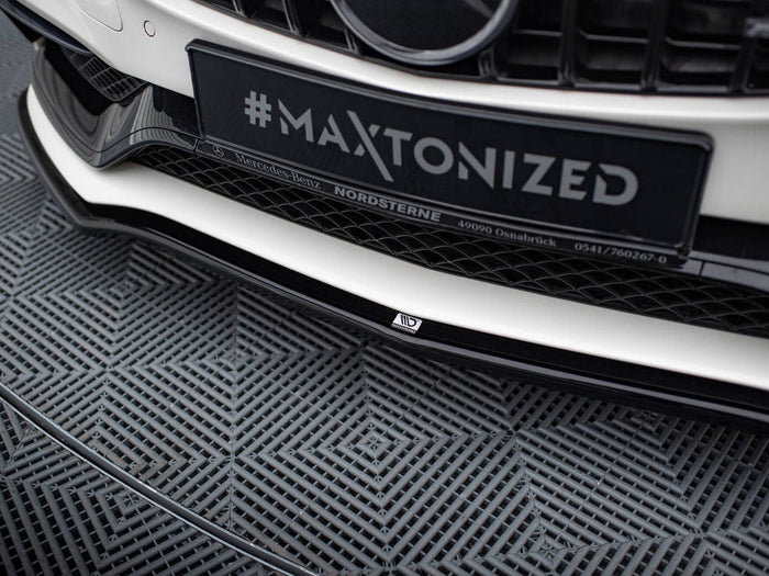 Maxton Design - Front Splitter V.1 Mercedes-AMG C63 Sedan / Estate W205 / S205
