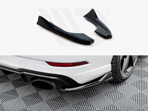 Audi RS3 Sedan 8V Facelift Rear Side Splitters V.3 - Maxton Design
