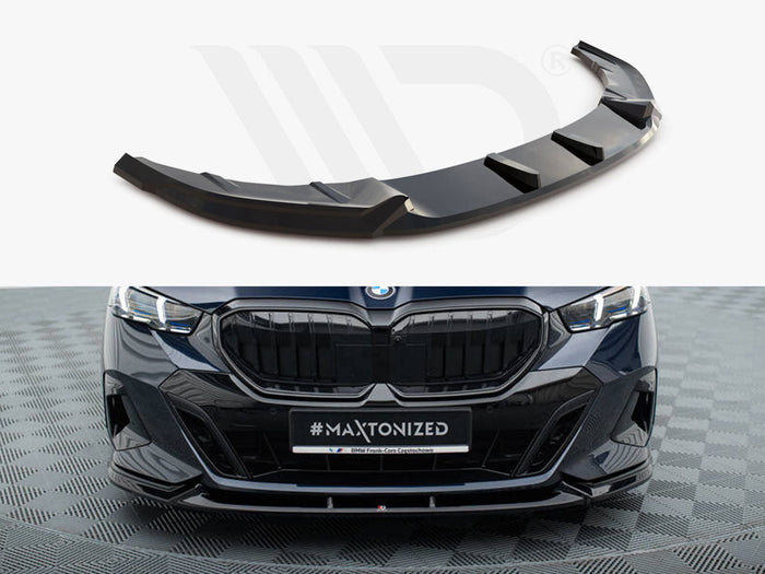 Maxton Design - Front Splitter V.1 BMW 5 / i5 M-Pack Sedan / Touring G60 / G61