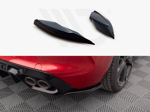 Rear Side Splitters V.2 Cupra Leon Hatchback Mk1 - Maxton Design