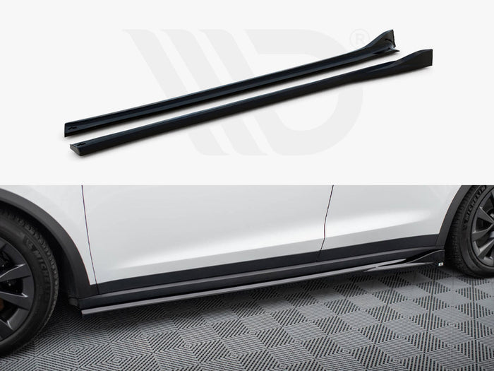 Tesla Model X Mk1 Facelift Side Skirts Diffusers - Maxton Design