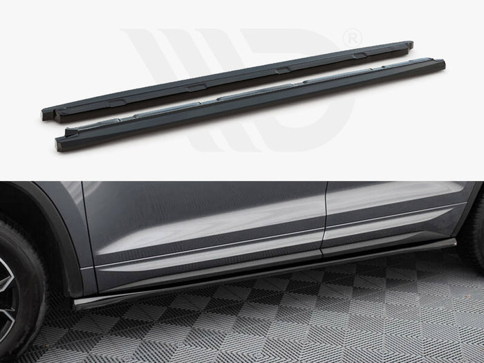 Side Skirts Diffusers Skoda Kodiaq Sportline Mk1 Facelift - Maxton Design