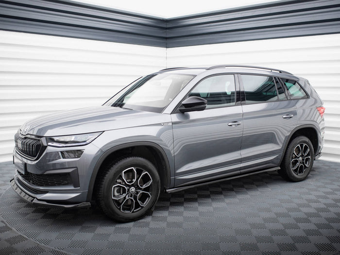 Side Skirts Diffusers Skoda Kodiaq Sportline Mk1 Facelift - Maxton Design