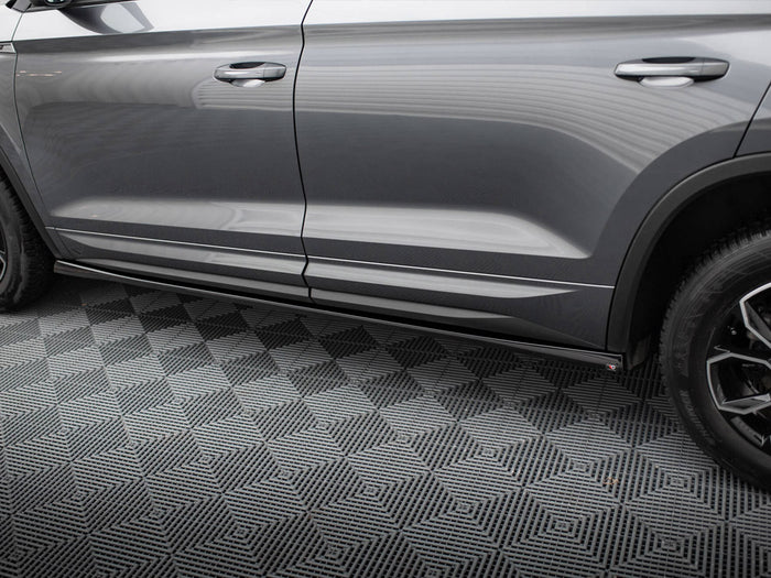 Side Skirts Diffusers Skoda Kodiaq Sportline Mk1 Facelift - Maxton Design