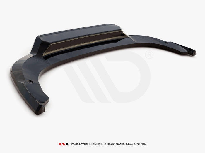 Rear Splitter (Vertical Bars) Skoda Kodiaq Sportline Mk1 Facelift - Maxton Design