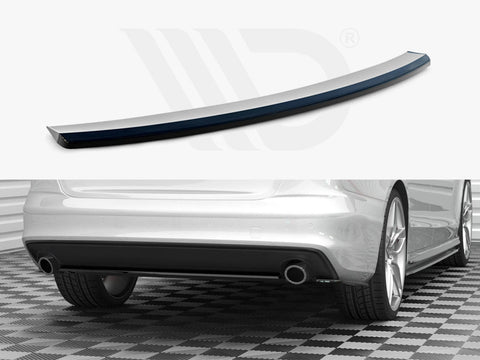 Audi A4 S-Line B8 Facelift Central Rear Splitter - Maxton Design