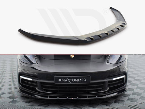 Porsche Panamera E-Hybrid 971 Front Splitter V.1 - Maxton Design