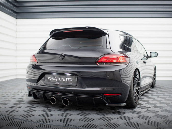 Maxton Design - REAR VALANCE V.2 VOLKSWAGEN SCIROCCO MK3 (R32 EXHAUST)