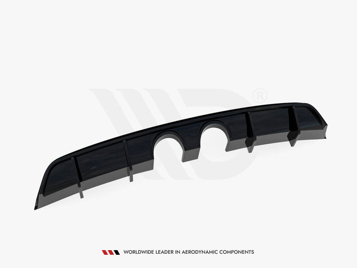 Maxton Design - REAR VALANCE V.2 VOLKSWAGEN SCIROCCO MK3 (R32 EXHAUST)